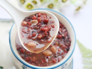 12、奶香红豆薏米杂粮粥,超级好喝。