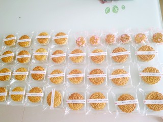 21、广式月饼,密封好放常温,回油。要是吃不完最好放冰箱,冷藏起来。