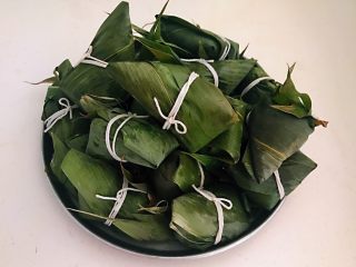 18、家常原味粽子,逐一包好的粽子