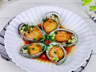 16、清蒸鲍鱼,我要开动喽，喜欢的做起来。