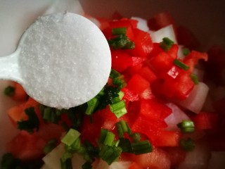 9、西式早餐~Bruschetta,适量盐