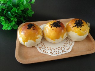 31、猪肉黄油版红豆蛋黄酥,美美哒蛋黄酥就这样出现了！