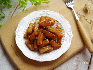 13、照烧年糕,【照烧年糕】做好啦。