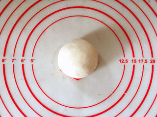 10、日式红豆包,捏紧收口，收口向下放置。