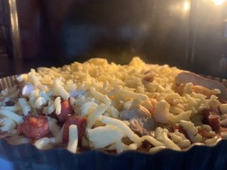 38、披萨????,180度烤10分钟