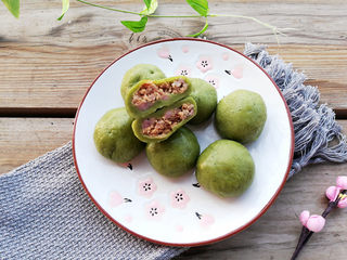 12、菠菜青团,这个清明就要到了，你打算做青团吗？做什么馅儿的呢？