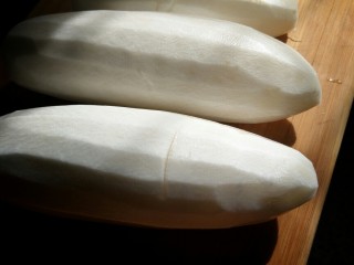 1、潮汕+广章,白萝卜去皮