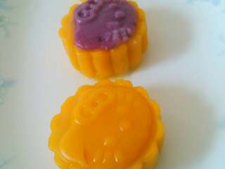 7、南瓜/紫薯糕,来几个特写吧