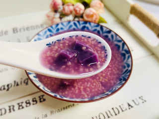 13、紫薯小米粥,健脾养胃，小仙女可以多喝哦！