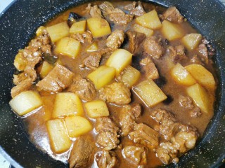 13、啤酒炖牛肉,大火收汁