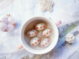 17、小猴汤圆,成品。