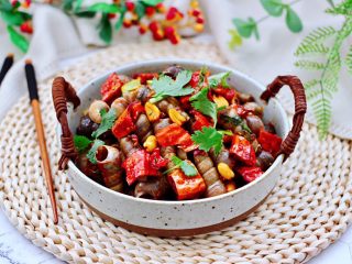 16、麻辣田螺,我要开动了。