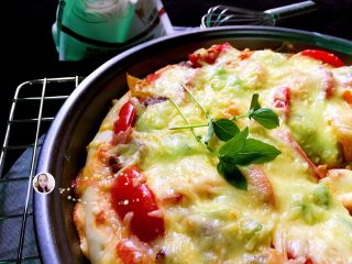 15、牛肉田园披萨,成品图