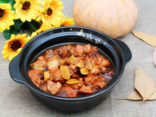 12、照烧鸡腿煲,成品