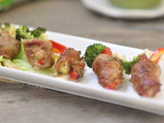 18、里脊肉烤菜花,里脊肉烤菜花