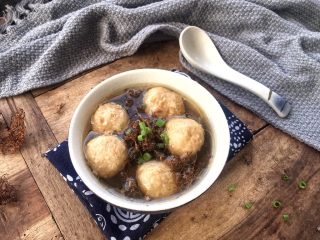 20、树花菜肉丸子,成品