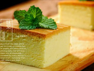 21、日式棉花蛋糕,成品。