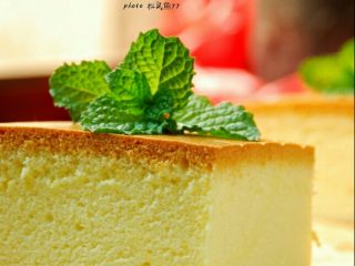 24、日式棉花蛋糕,成品。