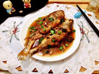 25、琐碎金鳞软玉膏➕家常红烧黄鱼,成品