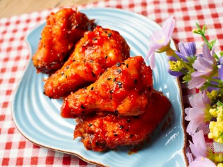 21、辣酱炸鸡,非常好吃的辣酱炸鸡就做好啦