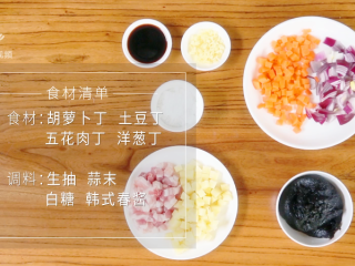 1、如何自制延边炸酱,所需食材