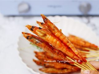 14、意大利风味烤虾,成品图