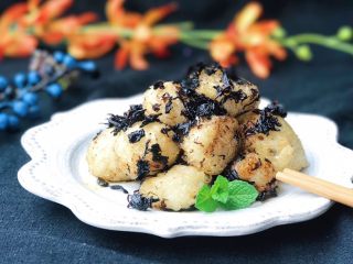 13、干菜炒汤圆,太香了……