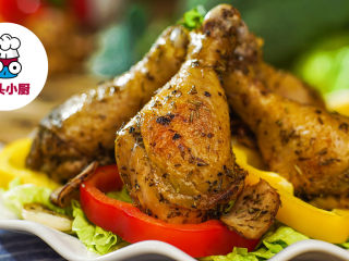 6、电饭煲香草烤鸡腿,完成