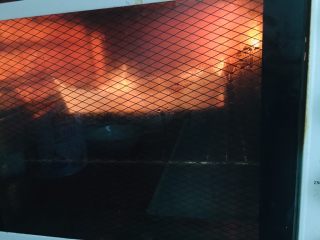 19、枸杞蛋糕,上下火190度35分钟。