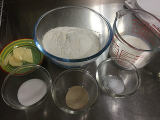 1、英式车轮饼 麦满分,准备好需要的材料