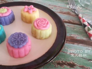 16、冰皮月饼,好看的冰皮月饼