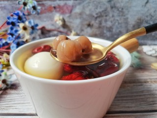 13、桂圆鸡蛋汤,成品图1