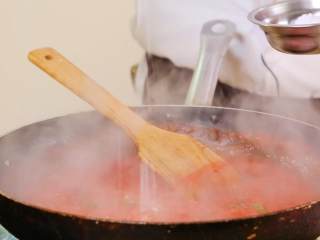 11、茄汁意面,调味：盐、糖、鸡粉