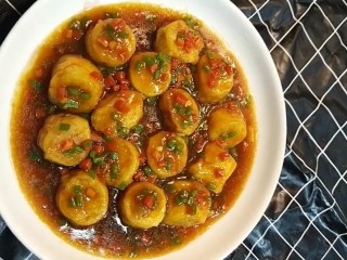 9、红烧日本豆腐,红烧日本豆腐做好