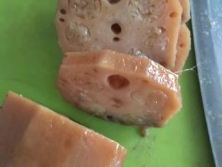 12、【红糖糯米藕】这样的端午有点甜,切片