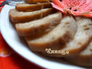 15、【红糖糯米藕】这样的端午有点甜,成品图