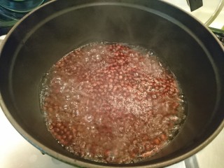 9、日式紅豆年糕湯,繼續煮