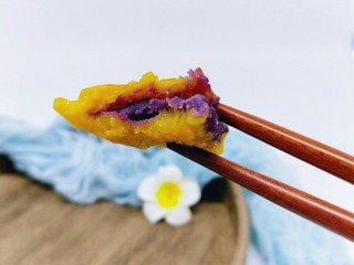 14、#感恩节食谱#南瓜紫薯馅饼,香香的,甜甜的,糯糯的(^_^)