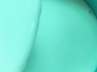 11、驴打滚,将糯米浆倒入