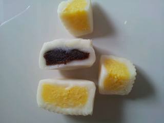 11、素冰皮,切面看看哩，还没冷藏皮好软无法切的漂亮哩！