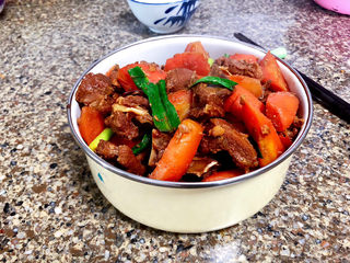 26、红烧羊排,成品