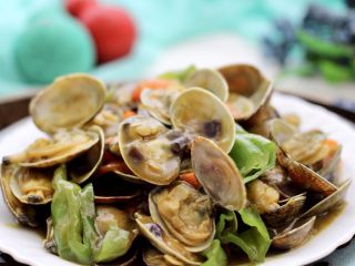 17、香爆咖喱花蛤,装盘开始享用吧、诱惑到你木有