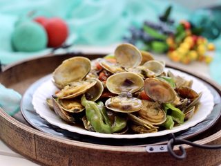 18、香爆咖喱花蛤,成品一