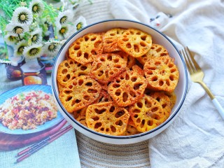 10、冬至美食 酥到掉渣的炸藕片,香酥脆爽，嘎嘣嘎嘣脆，超级香！