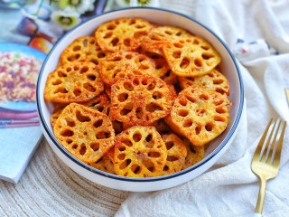 12、冬至美食 酥到掉渣的炸藕片,零厨艺零技术。