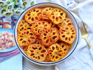 15、冬至美食 酥到掉渣的炸藕片,喜欢的一定要试试。