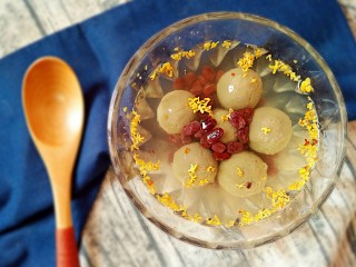 33、桂花黑芝麻汤圆（纯手工无油低糖版）,抹茶蜜豆小汤圆。