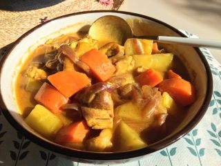 11、吃鸡+泰式椰香咖喱鸡,超美味！彷佛置身于泰国