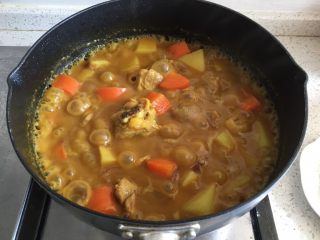 9、吃鸡+泰式椰香咖喱鸡,可以关火啦