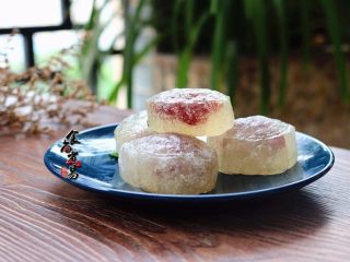 13、蓝莓水晶糕,成品图